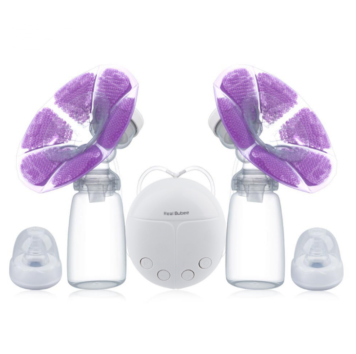 Double Breast Milk Pump and Bottle